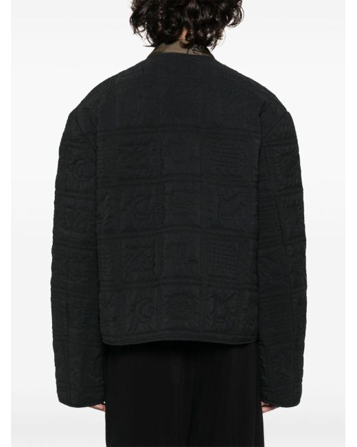 Nanushka Black Padded Jacket - Men's - Organic Cotton/recycled Nylon for men