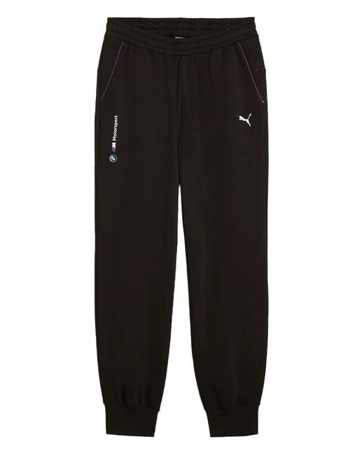 PUMA Black Motorsport Fleece Trousers for men
