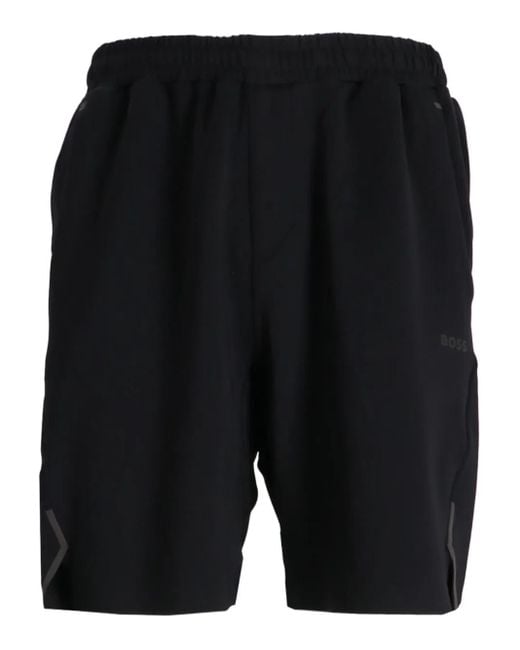 Boss Shorts Mit Elastischem Bund in Black für Herren