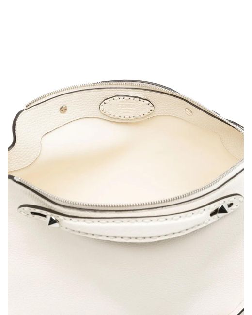 Fendi White Große By The Way Tote Bag