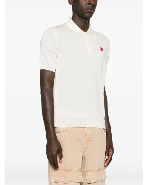COMME DES GARÇONS PLAY White Sweaters