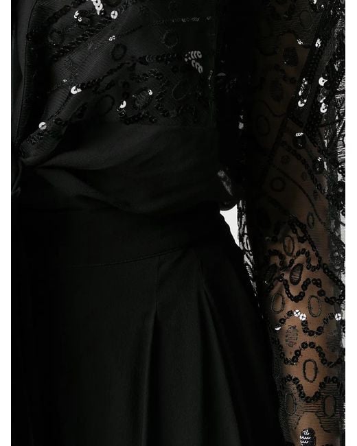 Emilio Pucci Black Vivara Embroidered Jumpsuit