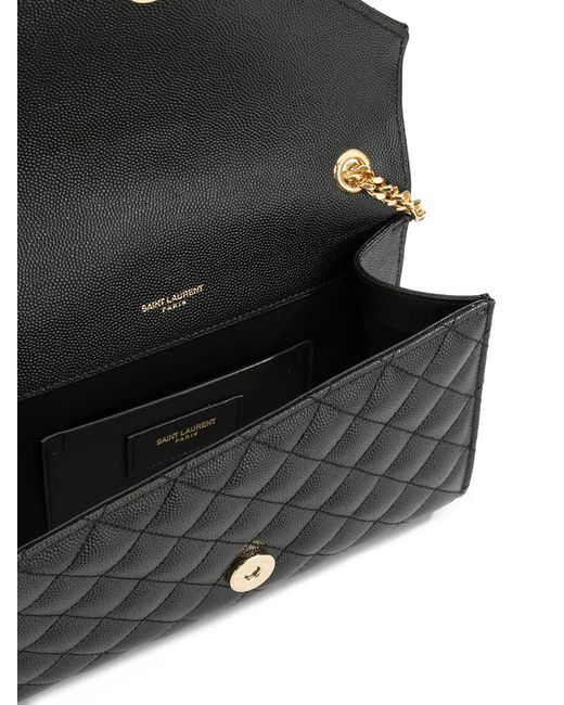 Saint Laurent Kleine Crossbodytas in het Black
