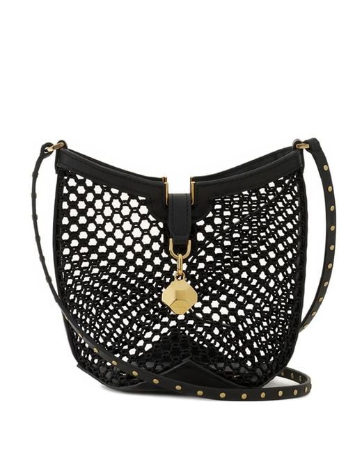 Borsa A Secchiello Con Borchie di Lanvin in Black