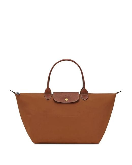 Longchamp Brown Le Pliage Original Tote Bag