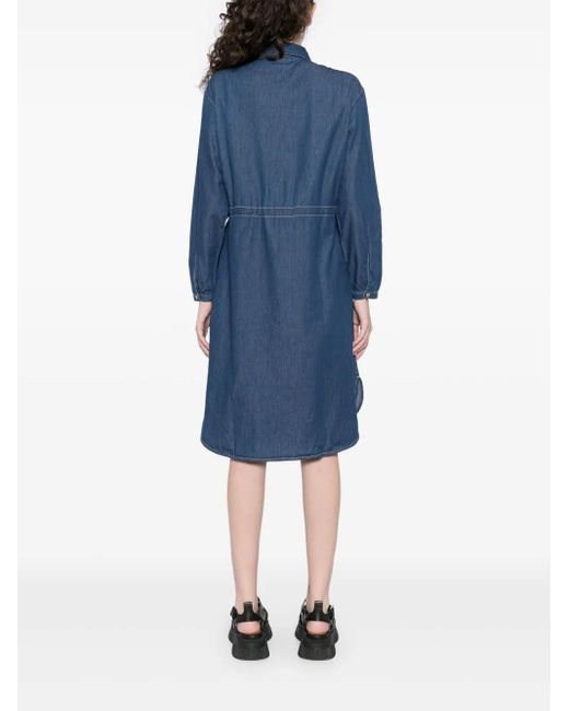 SPORT b. by agnès b. Blue Chambray Dress