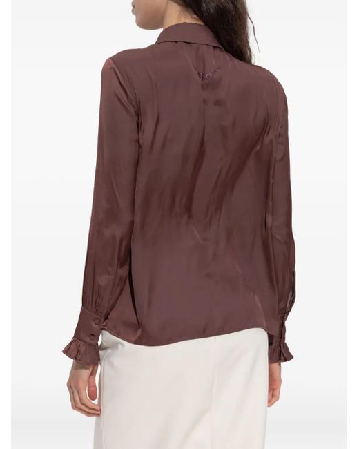 Zadig & Voltaire Purple Thely Shirt
