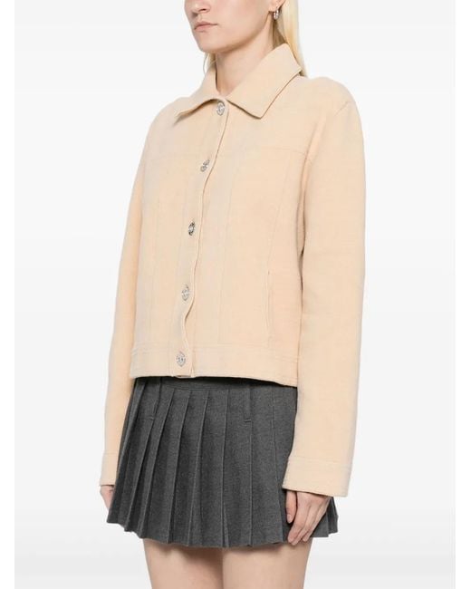 Barrie Natural Suede-Effect Jacket
