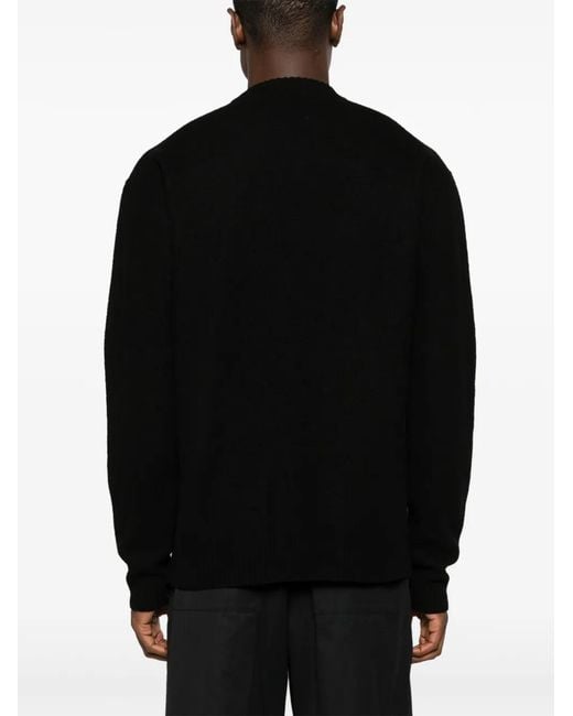 Jil Sander Wollen Trui in het Black voor heren