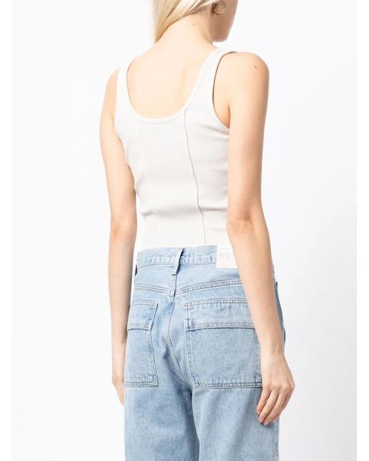 Agolde White Elna Body