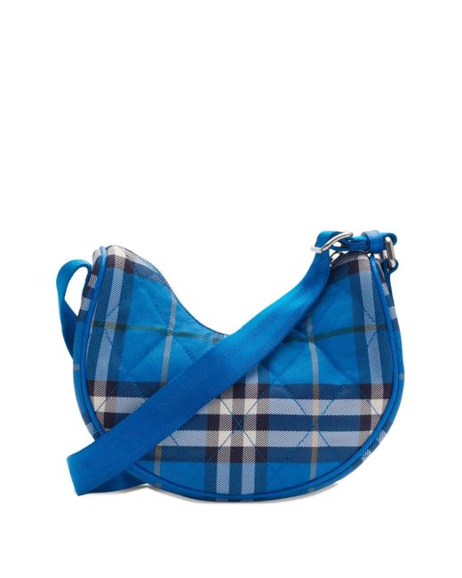 Burberry Blue Horseshoe Cross Body Bag​