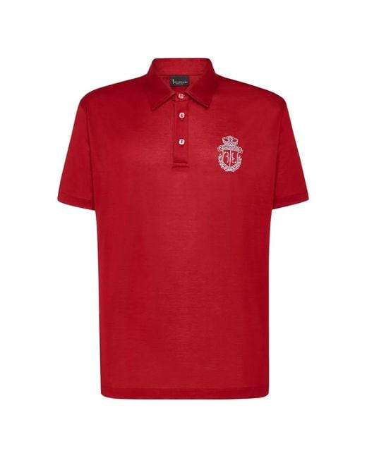 Billionaire Crest-Embroidered Polo Shirt for men