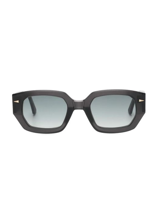 Ahlem Gray X Campbell Addy Round-Frame Sunglasses