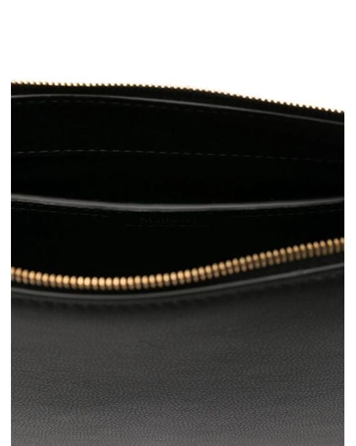 Mulberry Black Clovelly Leather Zip-Top Cross Body Bag