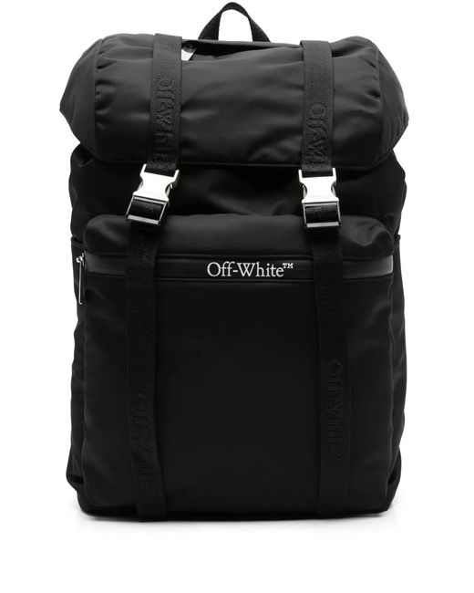 Off-White c/o Virgil Abloh Rucksack Mit Logo-Print in Black für Herren