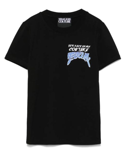 Versace Jeans Couture Black Logo Tour T-Shirt