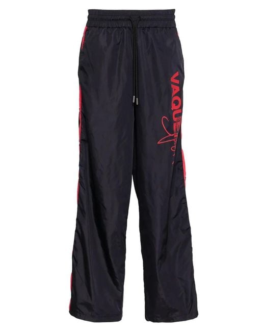 VAQUERA Blue Snap Track Pants