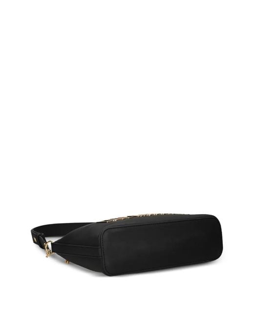 Love Moschino Black Logo-Embellishment Shoulder Bag