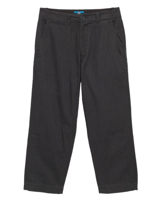 SPORT b. by agnès b. Gray Straight-Leg Trousers