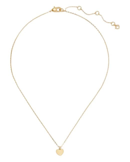Kate Spade White Heart Pendant
