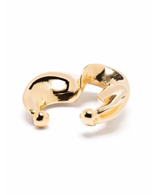 Annelise Michelson Metallic Waves Sterling Earcuff