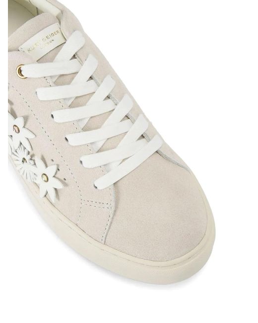 Kurt Geiger Laney Flower スニーカー White
