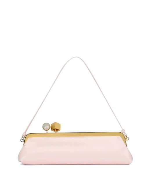 Jacquemus Pink Salon Clutch Bag