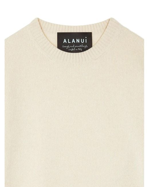 Alanui White Short-Sleeve T-Shirt