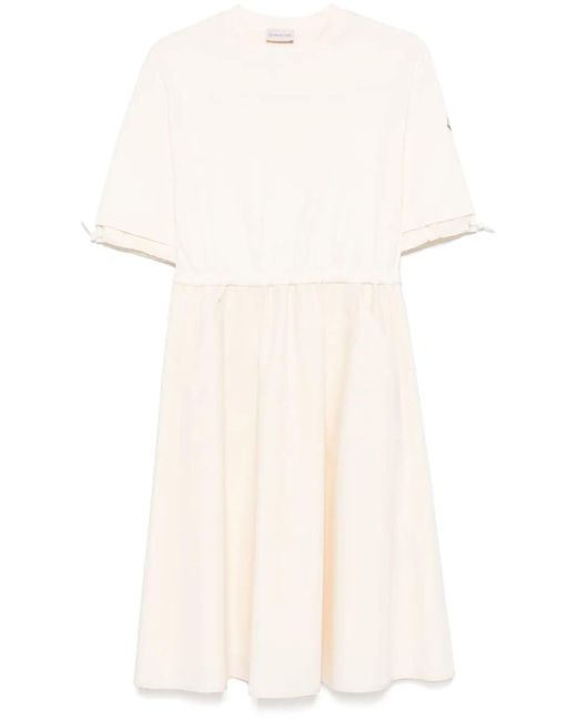 Abito Midi di Moncler in Natural