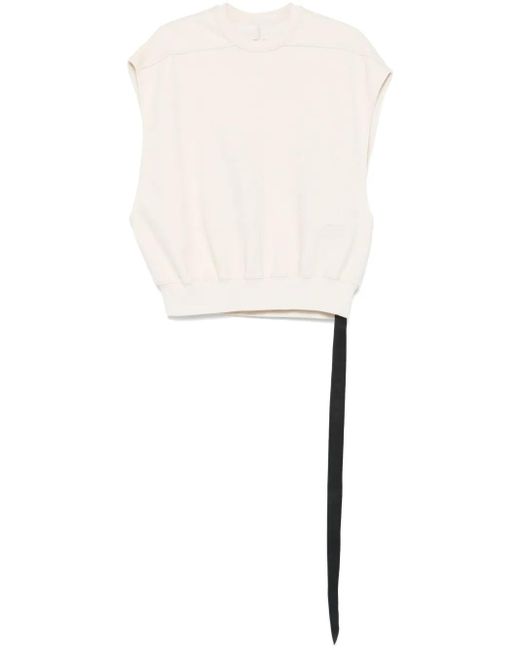 Rick Owens White Jumbo Vest