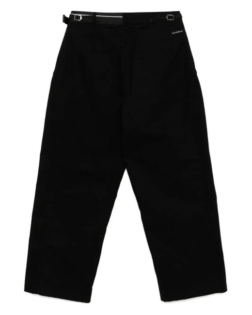 [ANDERSSON BELL] ★UNISEX BLACK CROSS-OVER WIDE JEANS ANDERSSON BELL Cross-Over Wide Jeans in Black | Lyst