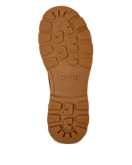 Camper Brown Brutus Elastic-Panels Boots for men