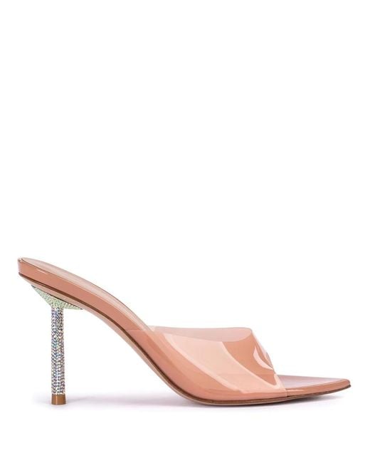 Le Silla Pink Bella Heeled Sandals