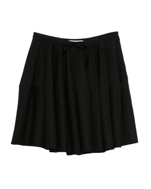 Viktor & Rolf Black Circle A-Line Skirt
