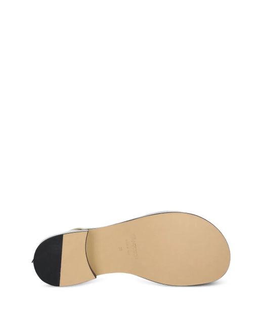 J.W. Anderson Natural 30Mm Zip-Detail Boots