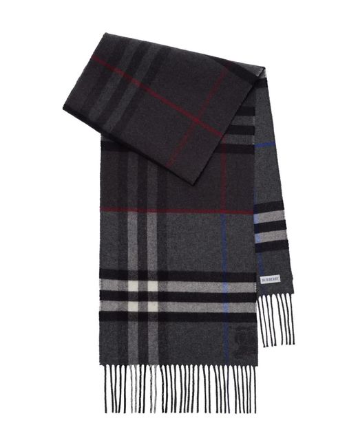 Sciarpa A Quadri di Burberry in Black