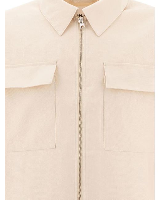 NN07 Natural Patch-Pocket Jacket for men