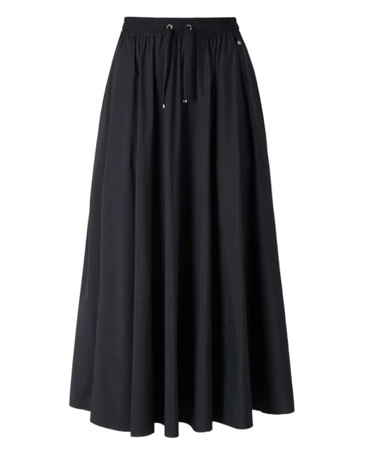 Herno Blue Pleated Skirt