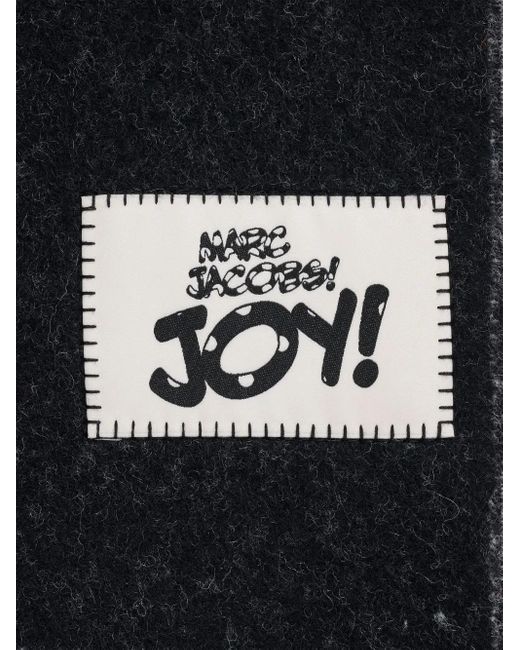Marc Jacobs The Dice フリンジ スカーフ Black
