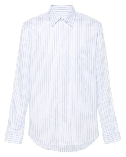 Camisa Saliam a rayas Samsøe & Samsøe de hombre de color White