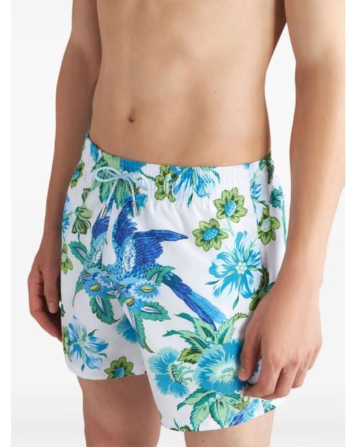 Etro Blue Beachwear for men