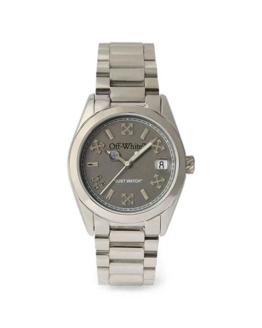 Off-White c/o Virgil Abloh Gray Crossing 32Mm Watch