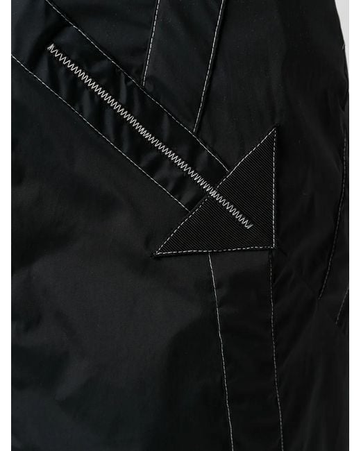 Off-White c/o Virgil Abloh Black Nylon Parachute Skirt