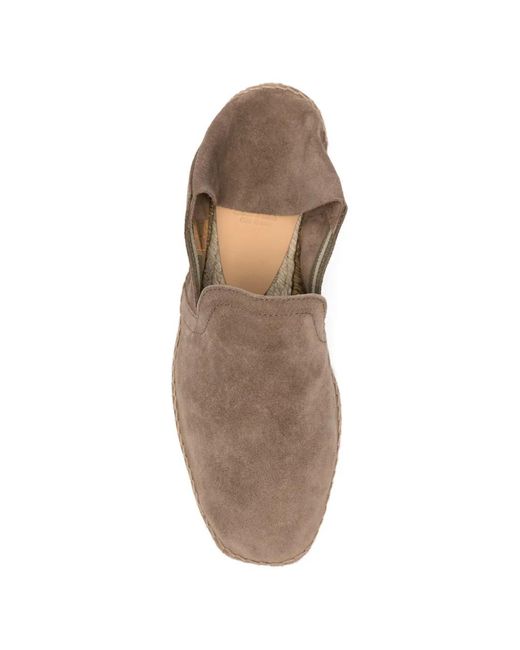 Castaner Brown Parker Suede Espadrilles for men
