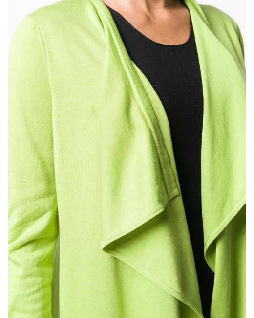 Malo Green Waterfall Cardigan