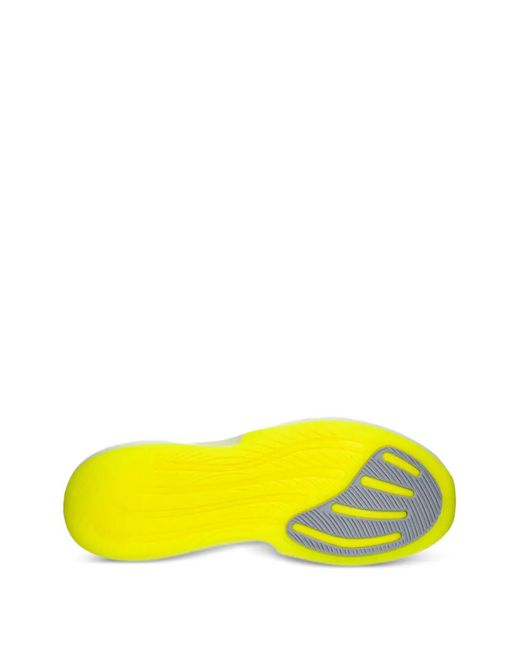 Adidas Yellow Supernova Glide M Striped Sneakers for men