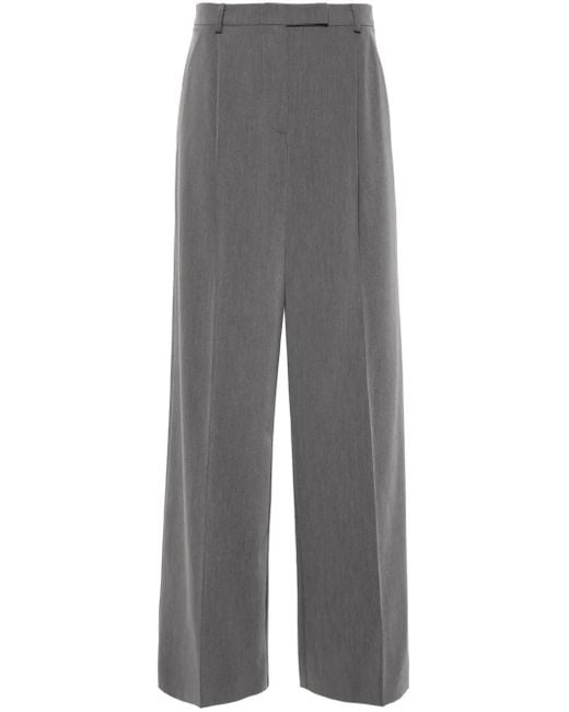 Patrizia Pepe Essential Broek in het Gray