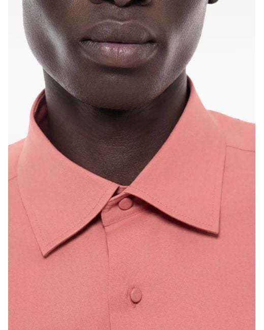 Camisa De Algodón Fursac de hombre de color Pink