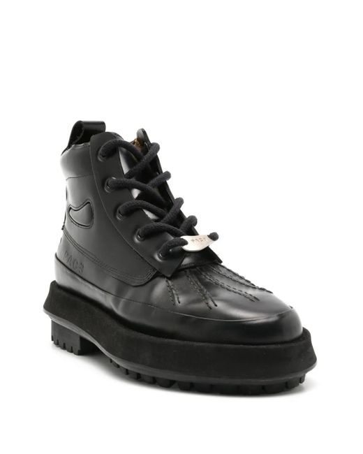 Pace Black Duck V2 Leather Ankle Boots