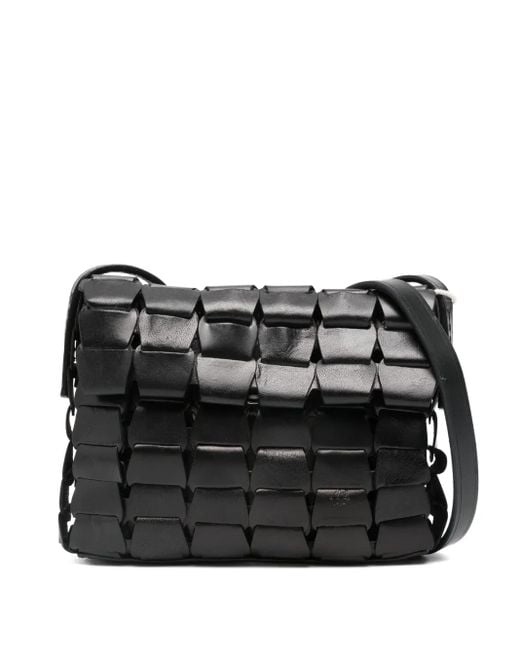 Dragon Diffusion レザーショルダーバッグ Black
